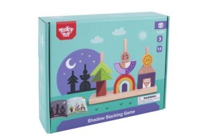 Tooky Toy Montessori fa építőjáték – Kirándulás (nappal és éjjel)
