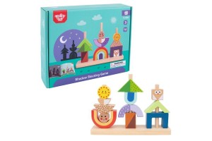 Tooky Toy Montessori fa építőjáték – Kirándulás (nappal és éjjel)