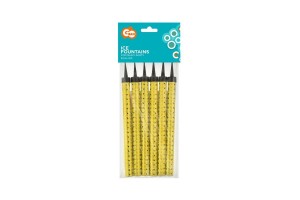 Arany-fekete 18 cm tortatűzijáték, 6 db