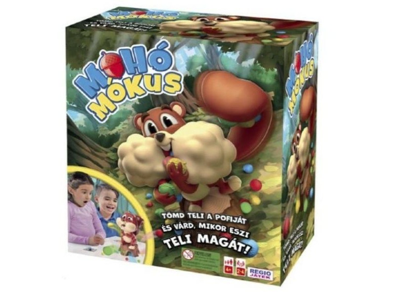 Mohó mókus társasjáték - termékfotó