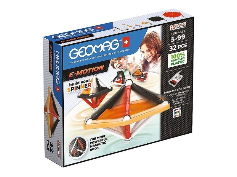 Geomag E-motion 32 db-os készlet – mágneses építő