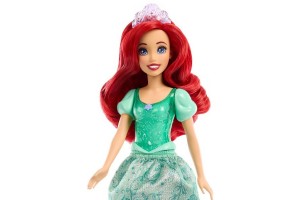 Disney hercegnők – Csillogó Ariel baba, fésülhető haj