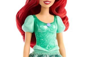 Disney hercegnők – Csillogó Ariel baba, fésülhető haj