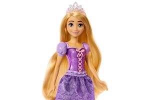 Disney Aranyhaj csillogó hercegnő baba - fésülhető haj