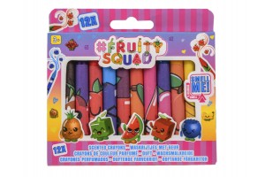 Fruitysquad 12 db gyümölcsillatú zsírkréta