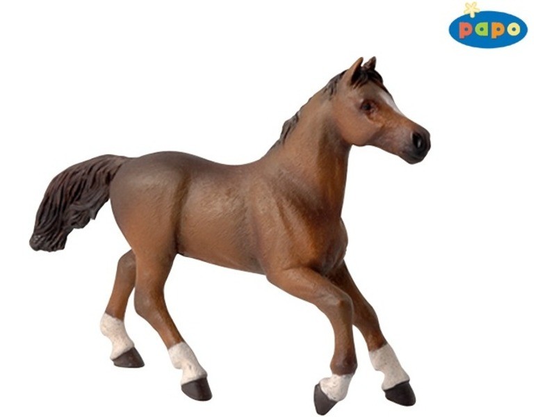 Papo futó barna ló (51075) - műanyag figura