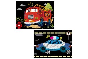 Avenir mini karckép könyv - Autók borító