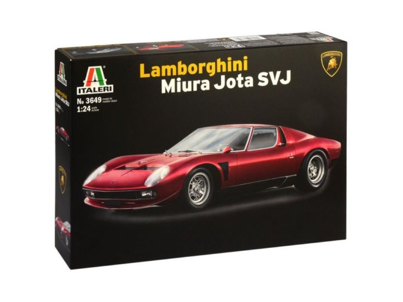 Italeri Lamborghini Miura Jota SVJ 1:24 makett