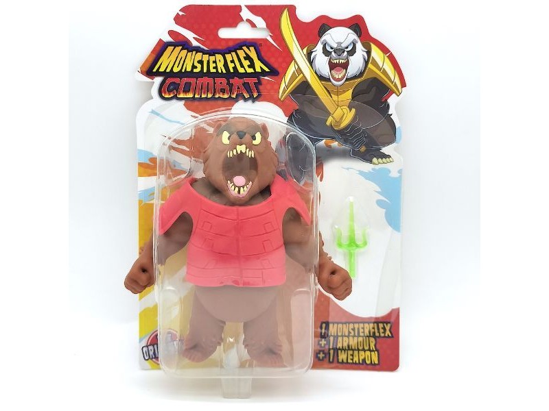 Monsterflex Warrior Bear - nyújtható harcos figura