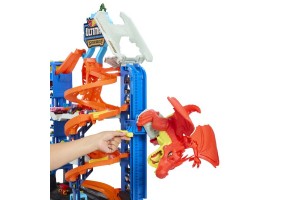 Hot Wheels City Ultimate garázs 4 szint, 2 autó (2023)