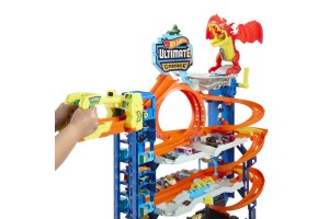 Hot Wheels City Ultimate garázs 4 szint, 2 autó (2023)