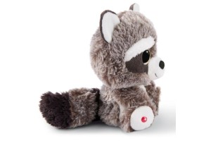 NICI Clooney mosómaci plüss, 25 cm, szürke-fehér