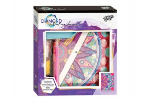 Totum gyémántfestés készlet – virág mintás jegyzetfüzet