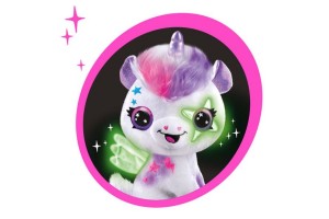 Airbrush Plush Style 4 Ever – színezhető világító unikornis
