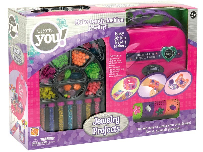 Gyöngyfűző szett táskával – ékszerkészítő készlet