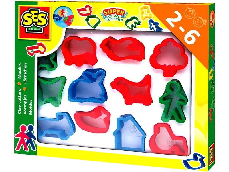 SES gyurma kinyomó – 12 darabos formázó sablonok