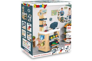 Smoby 34 db-os szupermarket játékszett