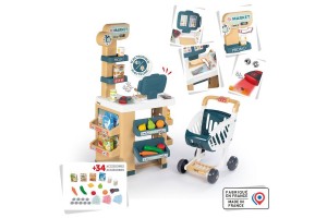 Smoby 34 db-os szupermarket játékszett