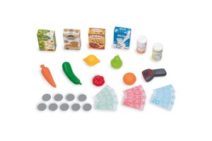 Smoby 34 db-os szupermarket játékszett