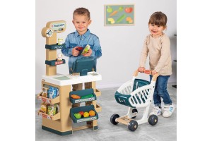 Smoby 34 db-os szupermarket játékszett