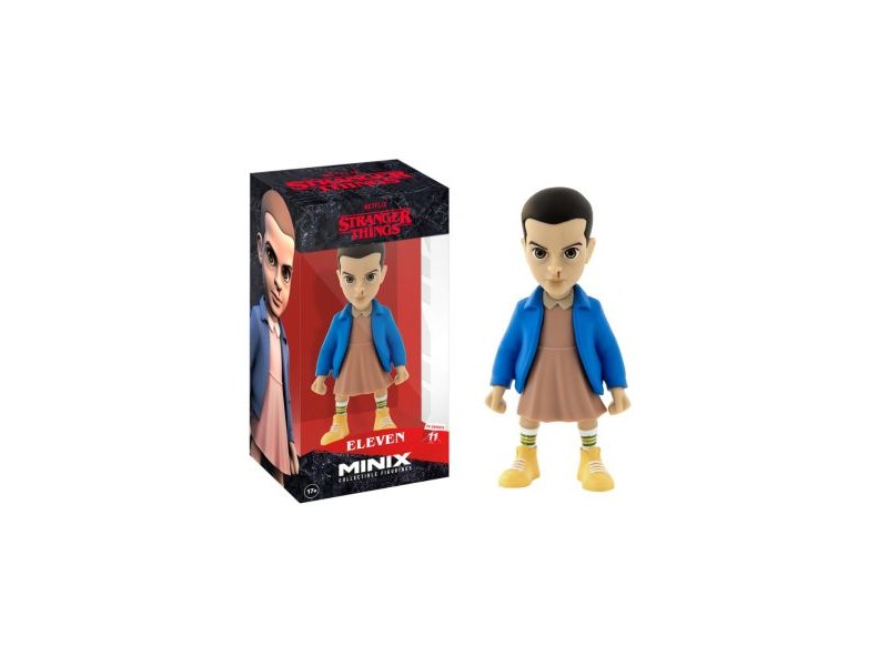Minix Stranger Things Tizenegy figura 12 cm — ablakos csomagolás