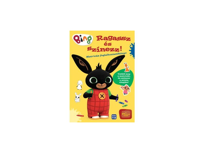 Bing matricás foglalkoztatókönyv borító