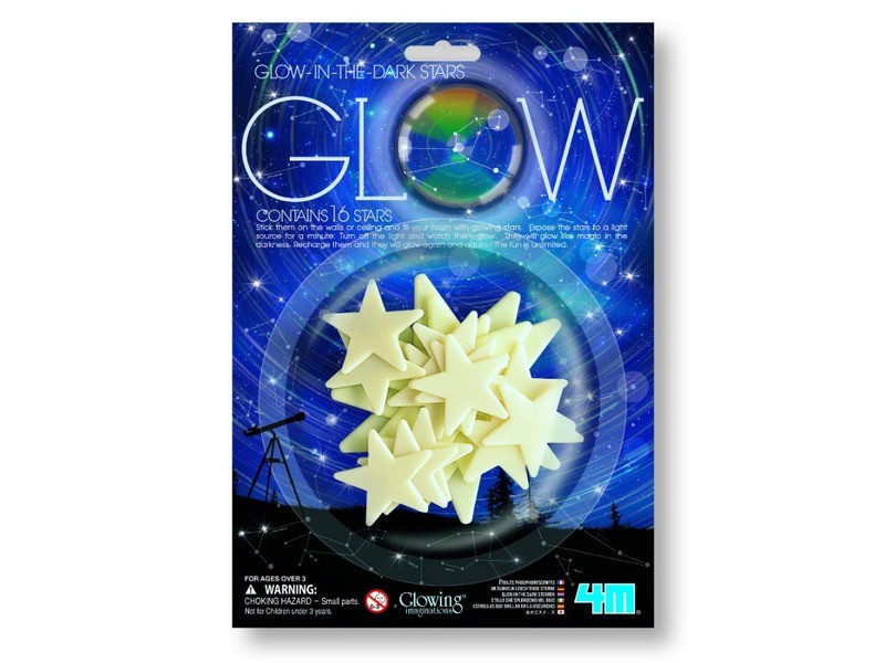 4M sötétben világító csillag készlet doboza