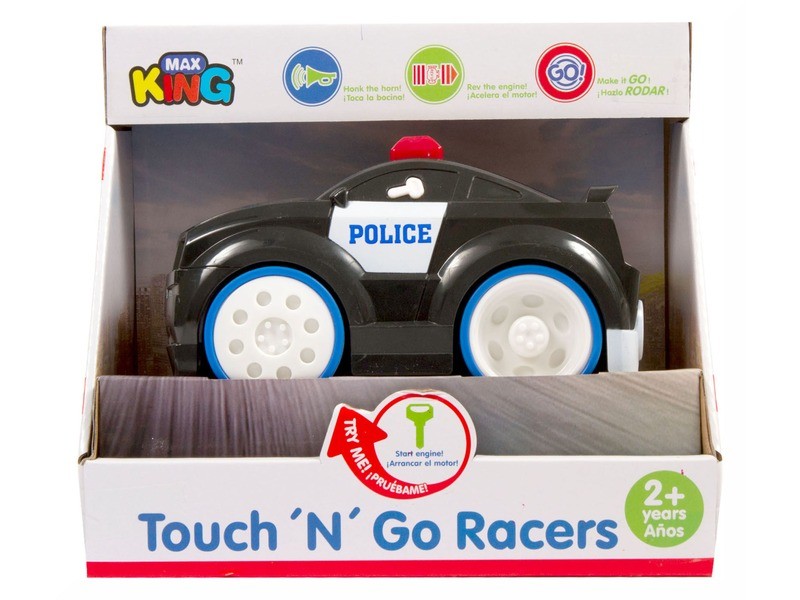 Bébi versenyautó hanggal és fénnyel