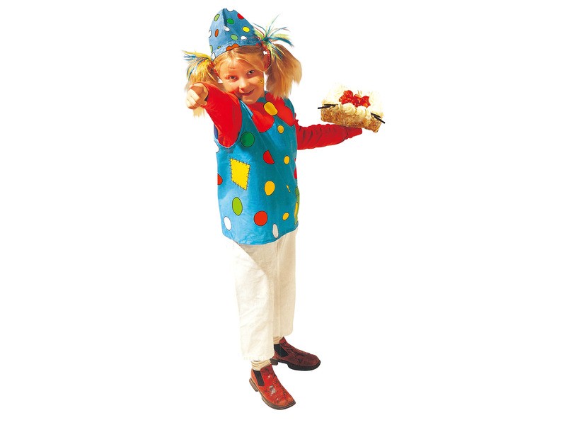 Bohóc jelmez 57 cm - babaruházat