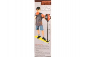 Boxzsák rugós állvánnyal – otthoni edzés