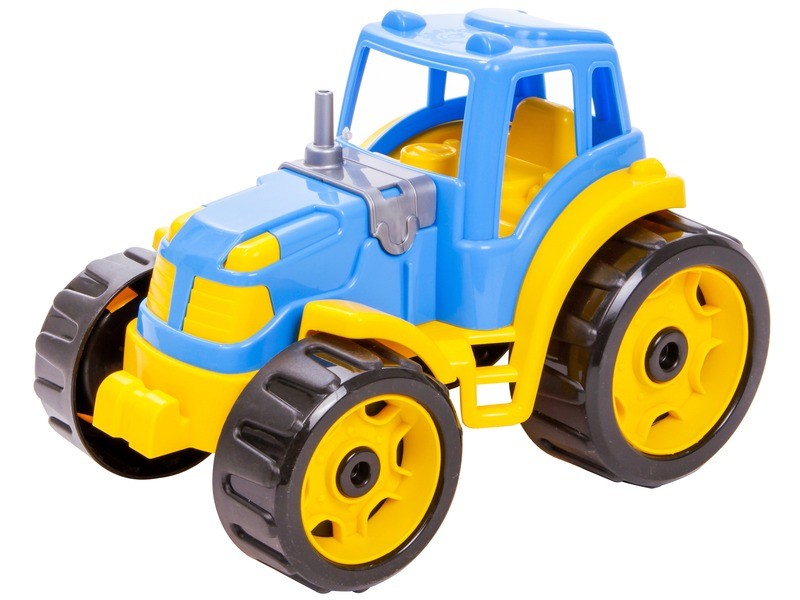 Műanyag színes traktor (véletlenszerű változat)