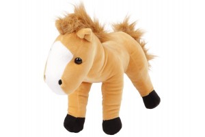 Barna paci plüssfigura, 30 cm