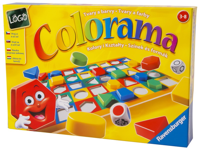Ravensburger Colorama társasjáték - színes családi játék
