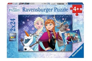 Ravensburger Jégvarázs Északi fény 2x24 puzzle