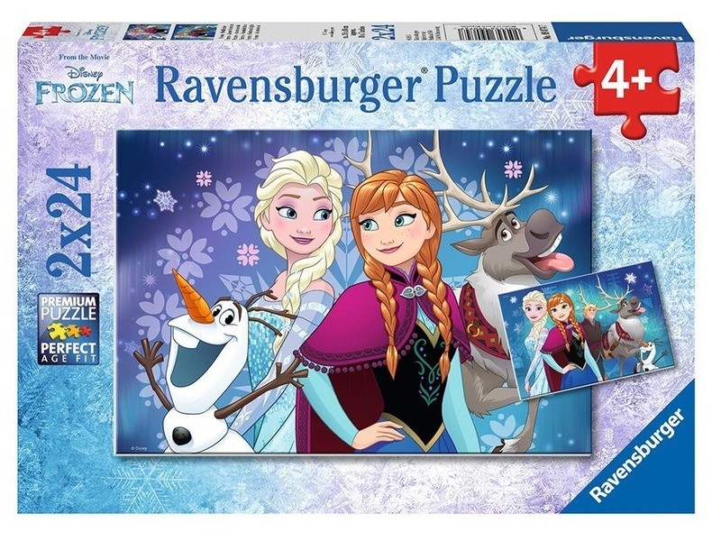 Ravensburger Jégvarázs Északi fény 2x24 puzzle