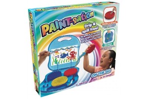 PAINT-sation utazó festőállomás — hordozható kistáska