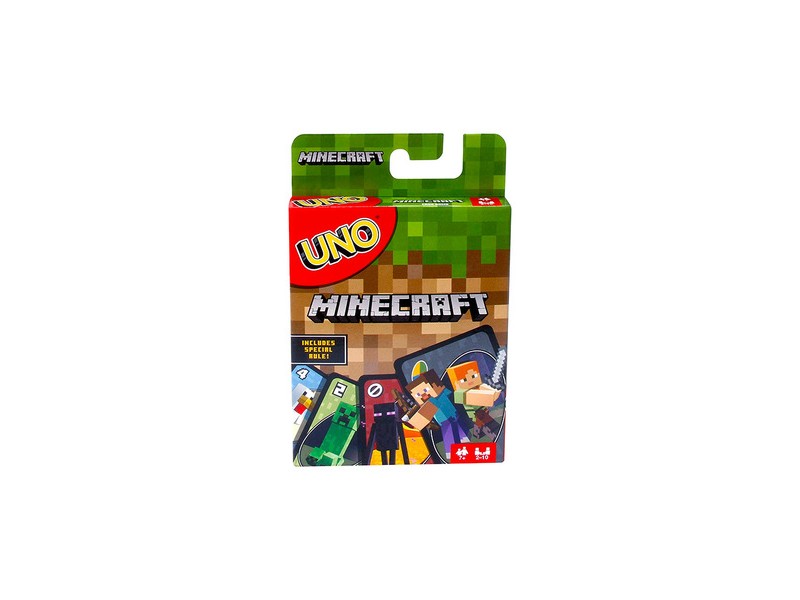 UNO: Minecraft kártyajáték doboz