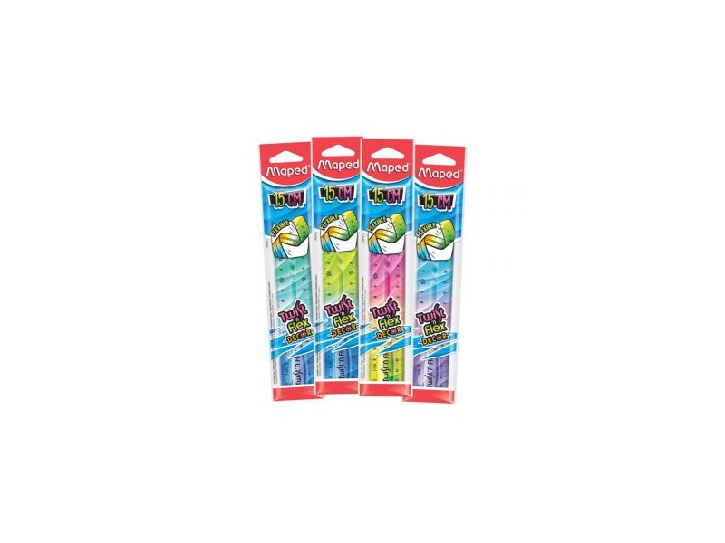 Maped Twist n Flex Decor 15 cm színátmenetes vonalzó