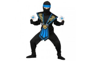 Kék harcos Ninja jelmez...