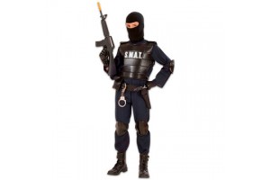 S.W.A.T. kommandós gyerek jelmez - 116 cm