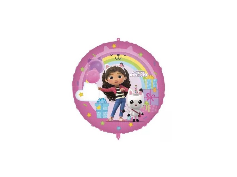 Ünneplő Gabi és Pandi fólia lufi - 46 cm