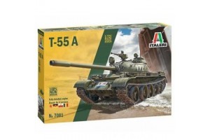 Italeri: T-55A tank makett,...