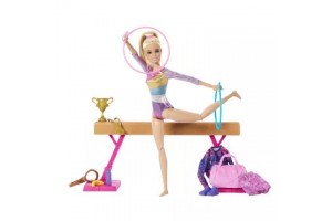 Barbie: Tornász játékszett