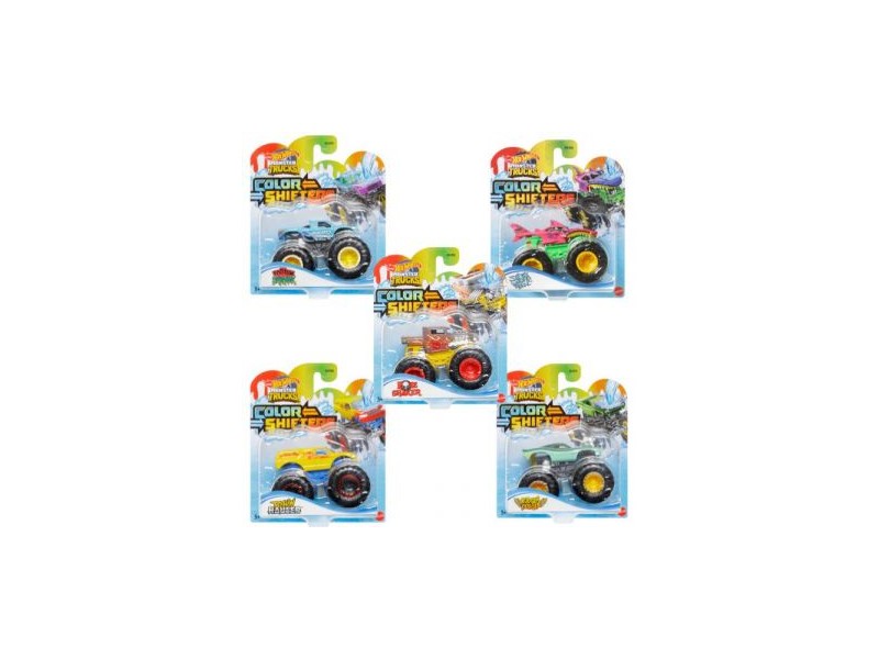 Hot Wheels Monster Trucks - színváltós autó (többféle)