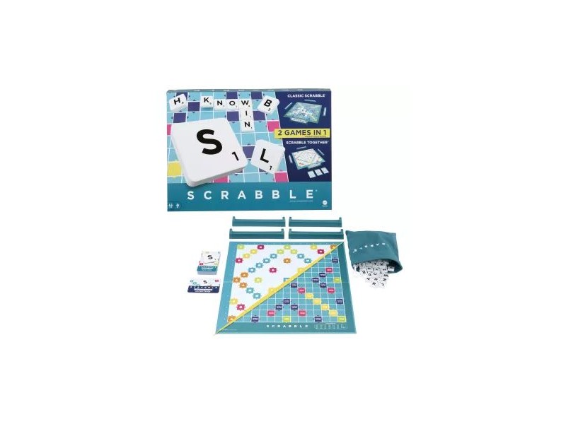Scrabble 2 az 1-ben – Original és Társas doboz