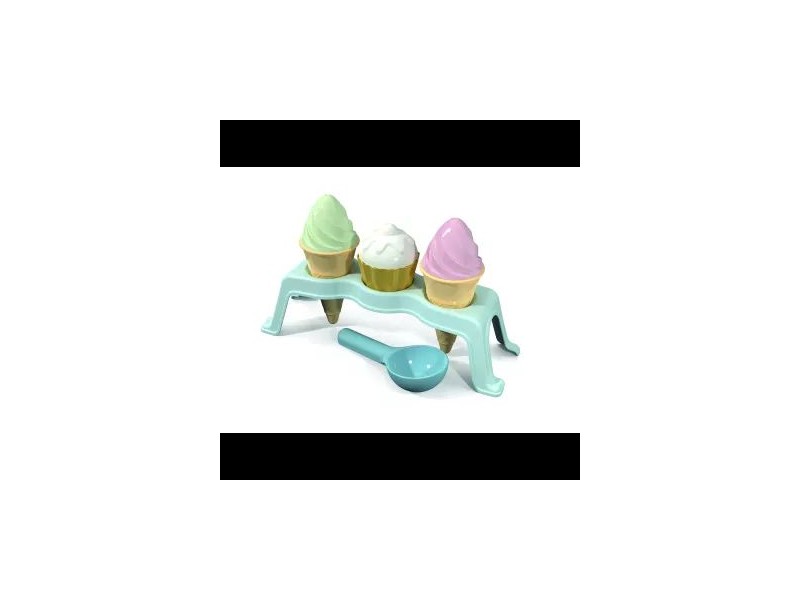 Fagyi és muffin homokozó készlet - többféle