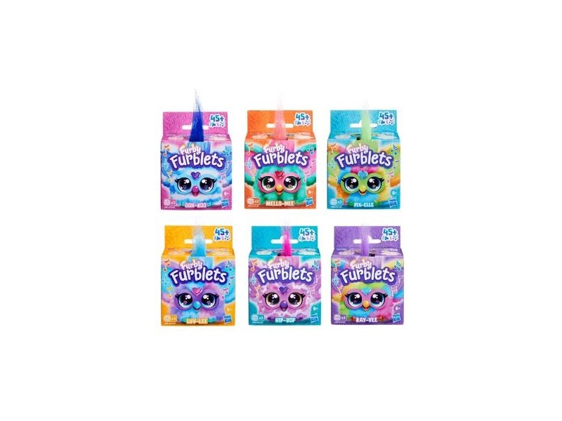 Furby Furblets interaktív plüss - kulcstartóval