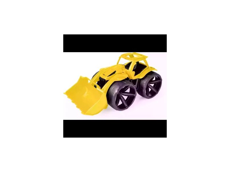 Wader Maximus rakodó lapáttal, sárga, 68 cm