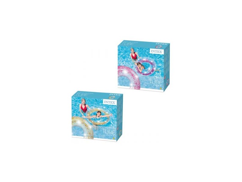 Csillámló úszókarika 119 cm - színes