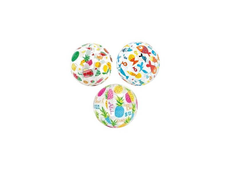 Intex mintás 51 cm strandlabda - többféle minták